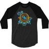 turn the time twist the space 3/4 Sleeve Shirt