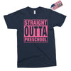 straight outta preschool Exclusive T-shirt