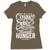 conquer the space Ladies Fitted T-Shirt