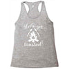 lets get toasted Racerback Tank