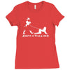 mens funny whisky parody Ladies Fitted T-Shirt