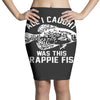 all i caught was this crappie fish Pencil Skirts