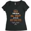 dad the man the myth the best dad ever Women's Triblend Scoop T-shirt