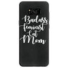 badass feminist cat mom Samsung Galaxy S8