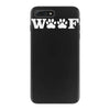 woof paw prints sticker vinyl iPhone 7 Plus Case