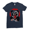 angry panda Ladies Fitted T-Shirt