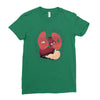 heart attack Ladies Fitted T-Shirt