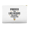 Prayer for Las Vegas, Our Heart Is With You 2017 Accessory Pouches