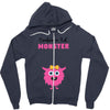 Creating a Lil Monster Baby Girl Zipper Hoodie