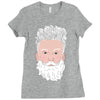 Jake Paul Santa Face Ladies Fitted T-Shirt