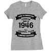 Premium Vintage 1946 Ladies Fitted T-Shirt