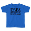 papa Toddler T-shirt