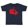 Canada Continent Roots Toddler T-shirt