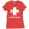 i'm with player Ladies Fitted T-Shirt