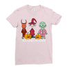 Hallowentown Lock Shock And Barrell Ladies Fitted T-Shirt
