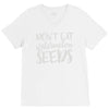 don't eat watermelon seeds V-Neck Tee