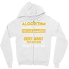 algorithm word used by programmers Zipper Hoodie