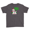 heapy new year funny santa claus christmas Youth Tee