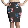 4th of July Baby Foot Pencil Skirts