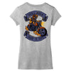 skull rider Women's V-Neck T-Shirt