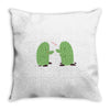 cactus lover Throw Pillow