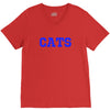 cats V-Neck Tee