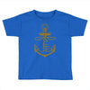 anchored faith Toddler T-shirt