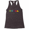 dungeons and dragons die hit Racerback Tank