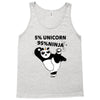 5 Percent Unicorn 95 Percent Ninja Tank Top