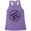 antifa arrows Racerback Tank