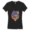 amistad digital Women's V-Neck T-Shirt