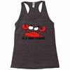 old and crabby Racerback Tank