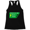gps logo free exit 63 beach haven Racerback Tank