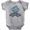 sad robot Baby Onesie