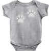 dog paws set of 2 Baby Onesie