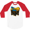 plastic debris 3/4 Sleeve Shirt