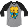 Turtles Leonardo Armor 3/4 Sleeve Shirt