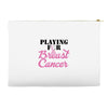 playing for breast cancer Accessory Pouches