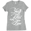 young wild and free new Ladies Fitted T-Shirt