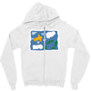 rose's green Zipper Hoodie