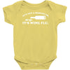 it's not a hangover it's wine flu Baby Onesie