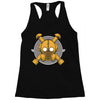 deco gasmask Racerback Tank
