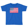 t-rex vintage american flag Toddler T-shirt
