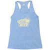 save water drink beer Racerback Tank