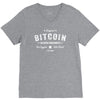 Bitcoin Satoshi Nakamoto In Crypto We Trust V-Neck Tee