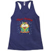hippie holidays Racerback Tank