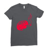 joint smoking brain Ladies Fitted T-Shirt