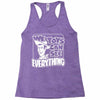 we toys can see everything Racerback Tank