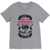 I Have A Pretty Granddaughter Gun A Shovel And An Alibi V-Neck Tee