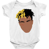 abstract design of xxxtentacion Baby Bodysuit